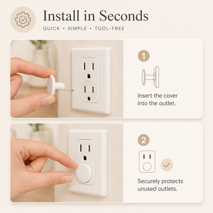 MELIVIA™ — Outlet Covers, Pack of 12/24/36