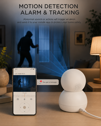 MELIVIA™ Smart Baby Monitor Camera | 2K HD