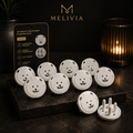 MELIVIA SafePlug™ — Outlet Covers, Pack of 12