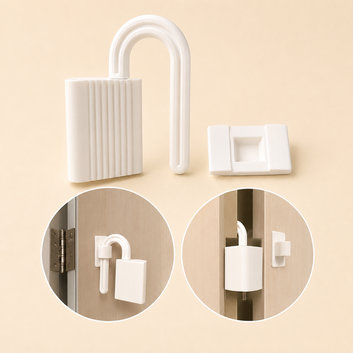MELIVIA™ Door Lever Lock | 2-Pack 4-Pack 6-Pack