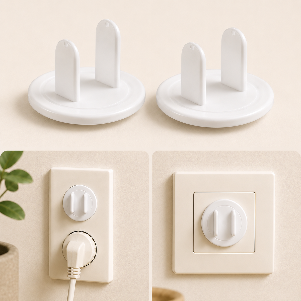 MELIVIA™ — Outlet Covers, Pack of 12/24/36