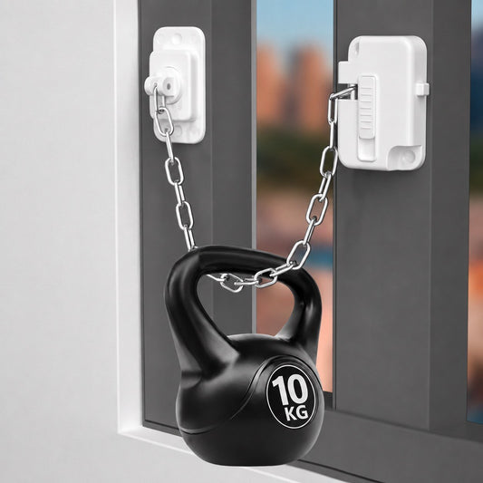 MELIVIA™  Adjustable Window Safety Restrictor – 4 Pack