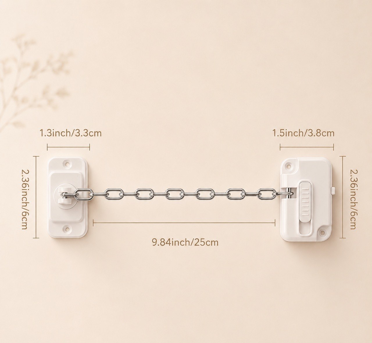MELIVIA™  Adjustable Window Safety Restrictor – 4 Pack