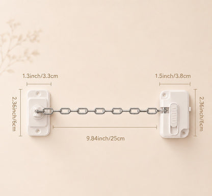 MELIVIA™  Adjustable Window Safety Restrictor – 4 Pack