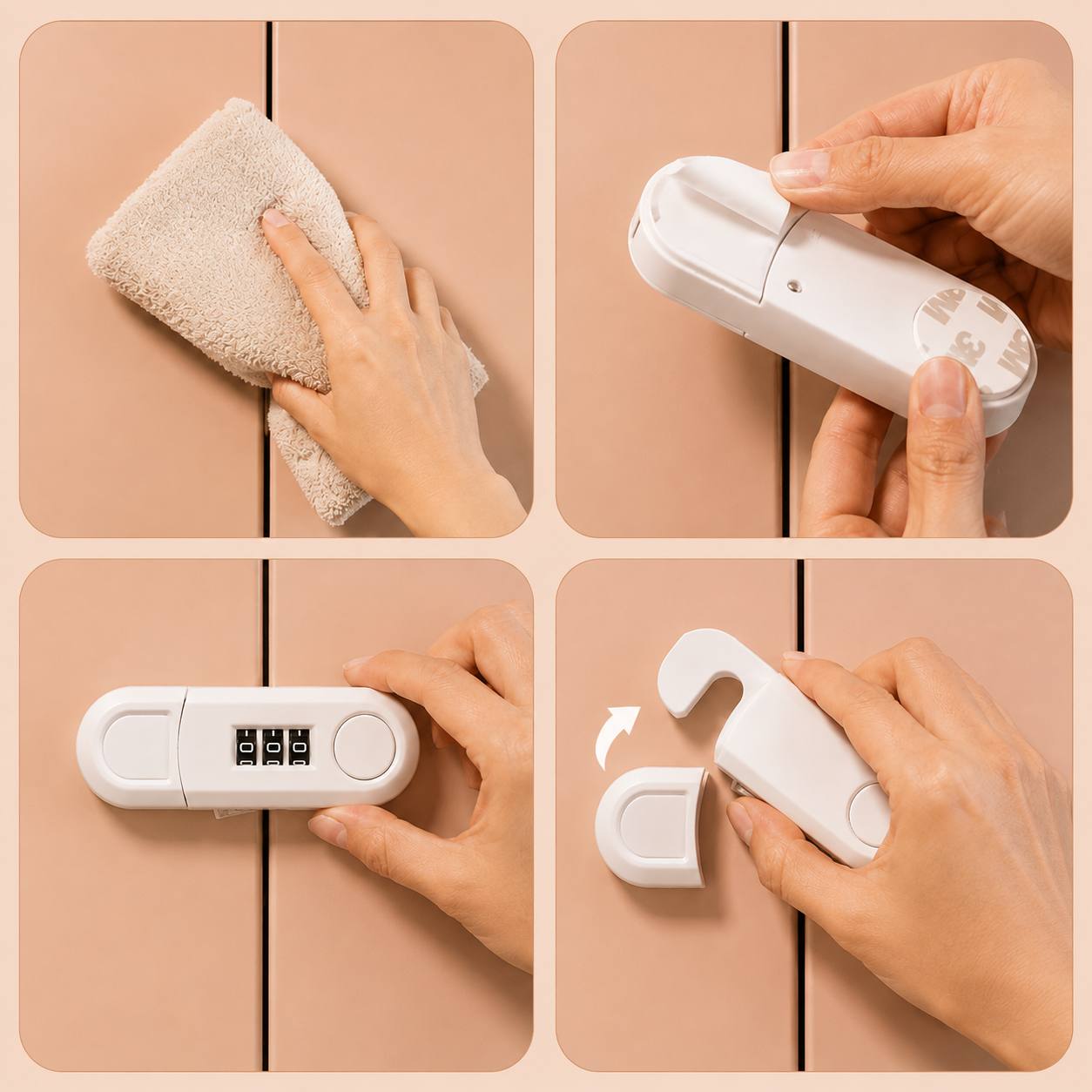 MELIVIA™ Combination Cabinet Lock